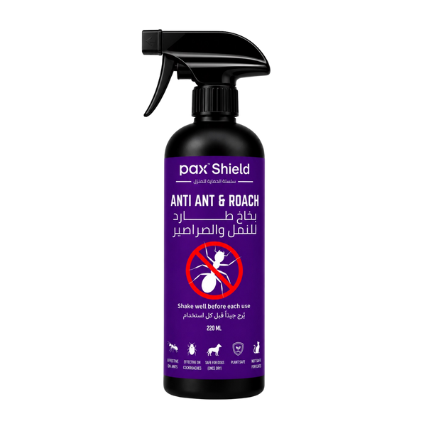 PAX Shield — Anti Ant & Roach Repellent Spray for Doors, Windows, Balconies & Garages