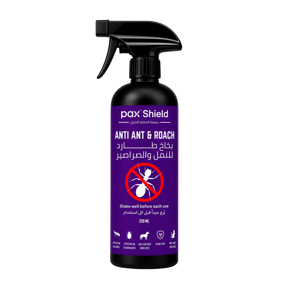 PAX Shield — Anti Ant & Roach Repellent Spray for Doors, Windows, Balconies & Garages